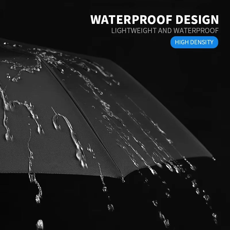 Umbrella Rotating LED 10-Bone Frame Contraction Automatic Umbrella Sunshade Umbrella Rain and Sunshine Dual-Use Umbrella